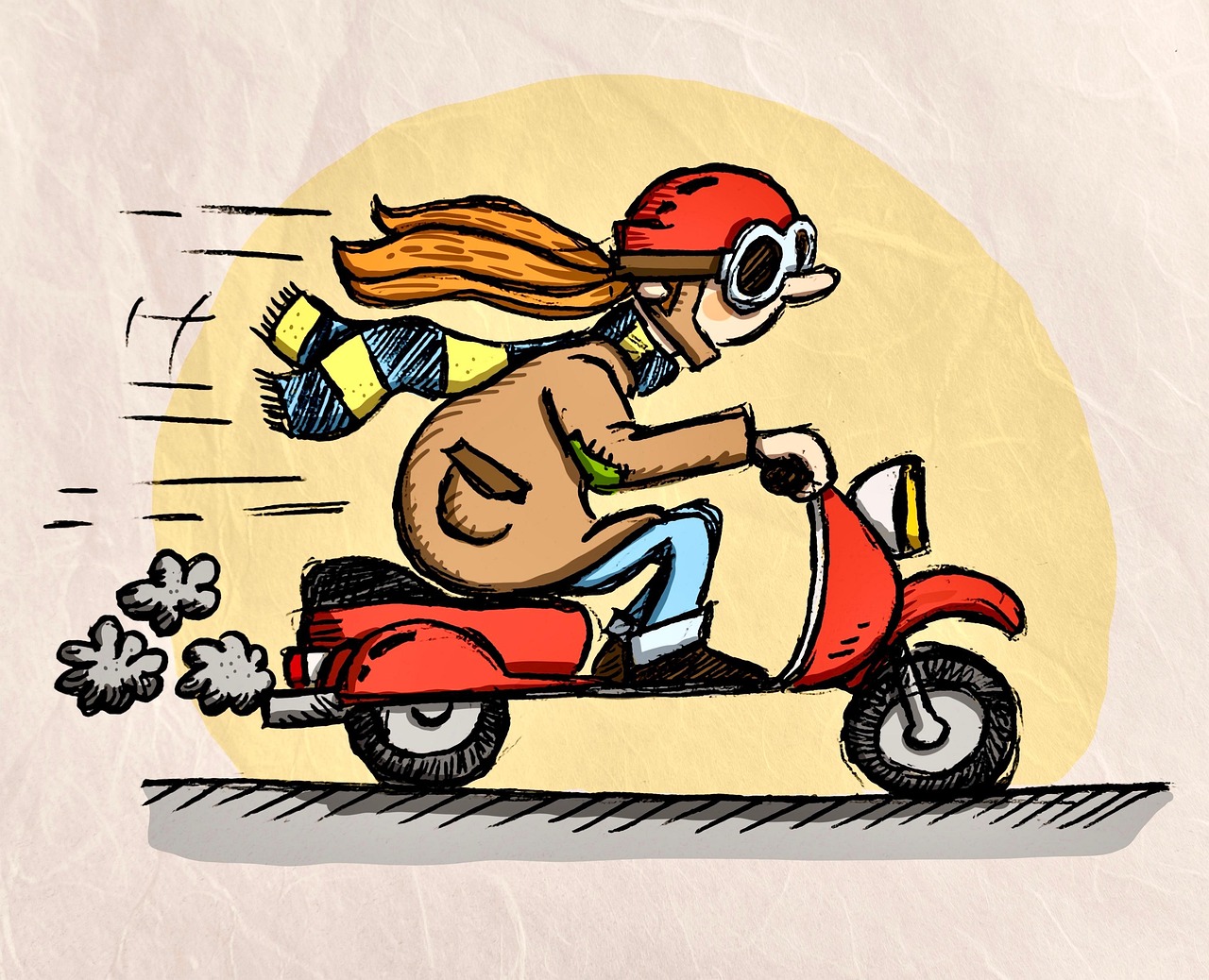 POL-CUX: Verkehrsunfall zwischen Roller und PKW in Cuxhaven – Rollerfahrer ohne Fahrerlaubnis, Fahrzeug nicht versichert