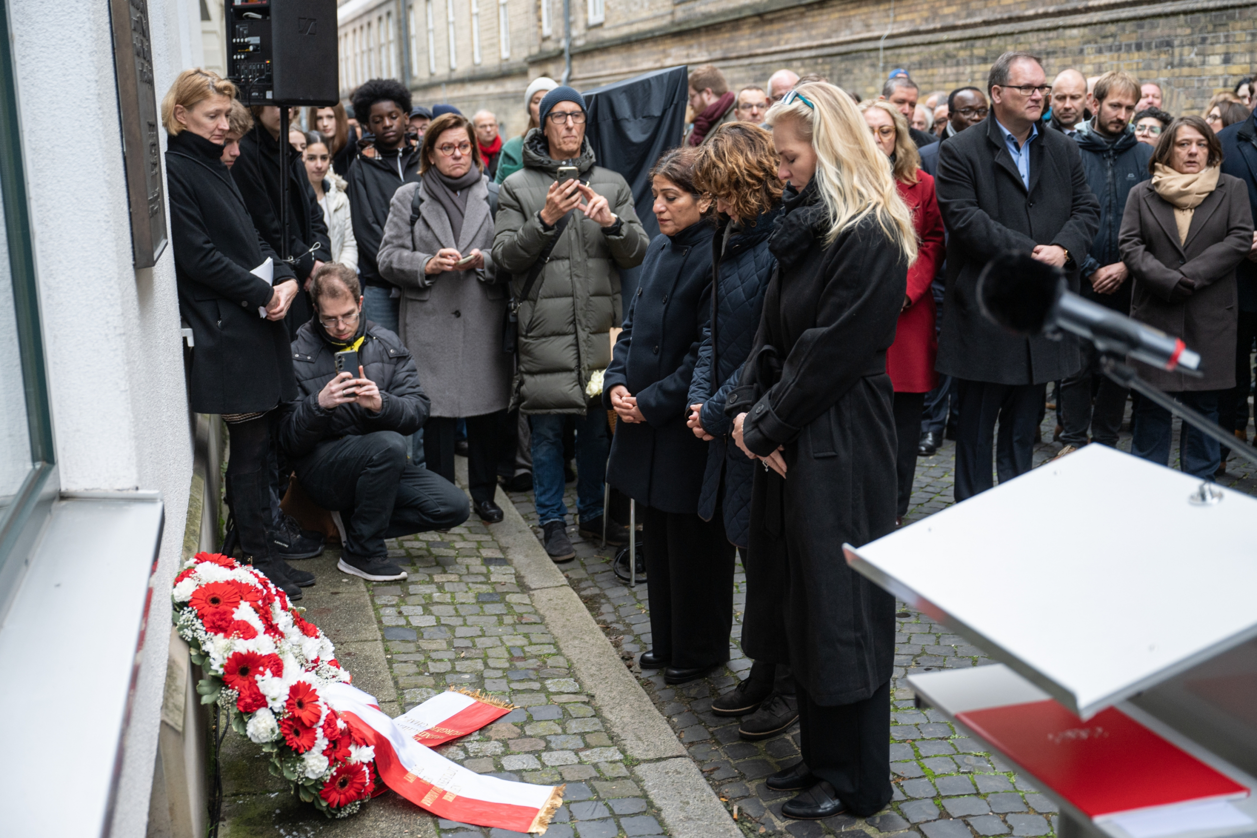 Gedenkveranstaltung für die Opfer der Novemberpogrome 1938